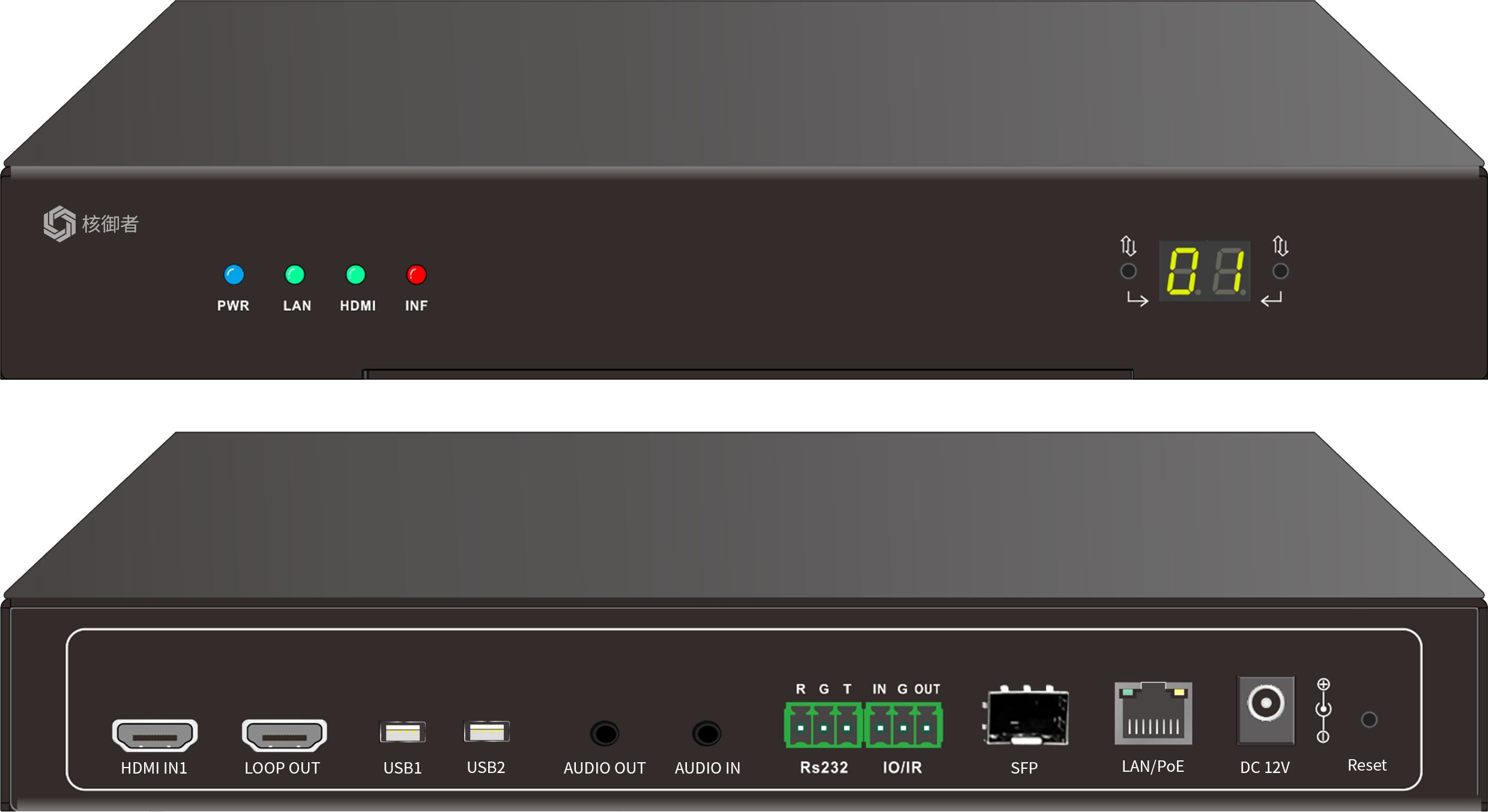 HYZ-AVC-4000/1 音视频采集终端